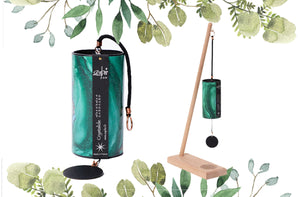 Zaphir Chime Crystalide Spring Season Green. Made in France