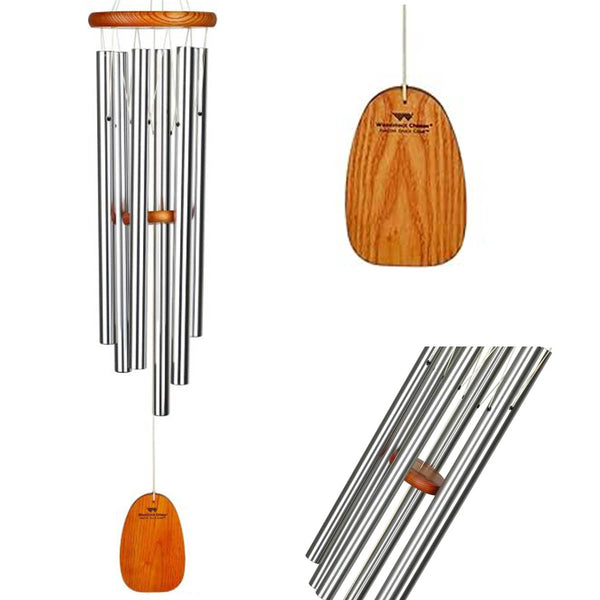 Amazing Grace® Chime - Large Silver 40'' overview