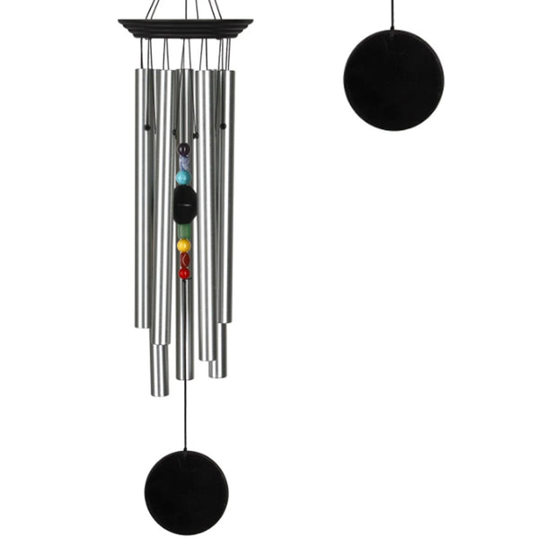 Chakra Chime Seven Stones 24'' Large Black with clapper