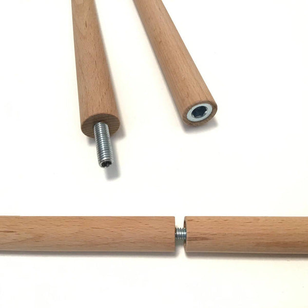 Single Chime Stand Flower of Life Close up