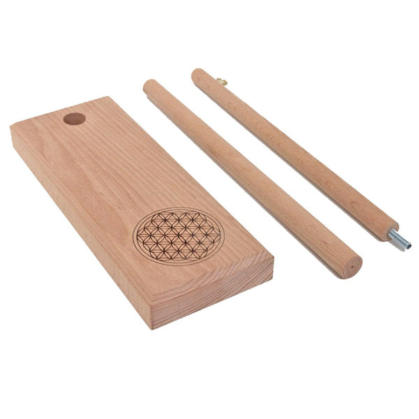 Premium Single Chime Stand Flower of Life Parts