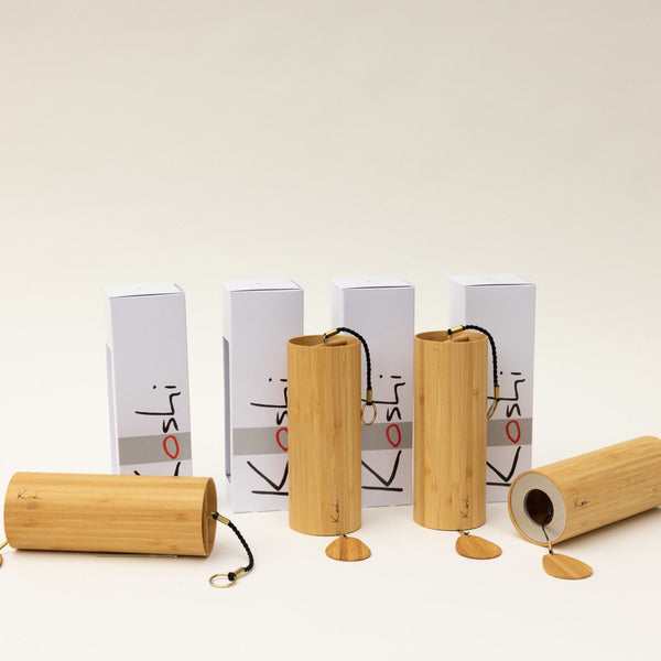 Set of 4 original Koshi Chimes Aqua, Aria, Terra, Ignis