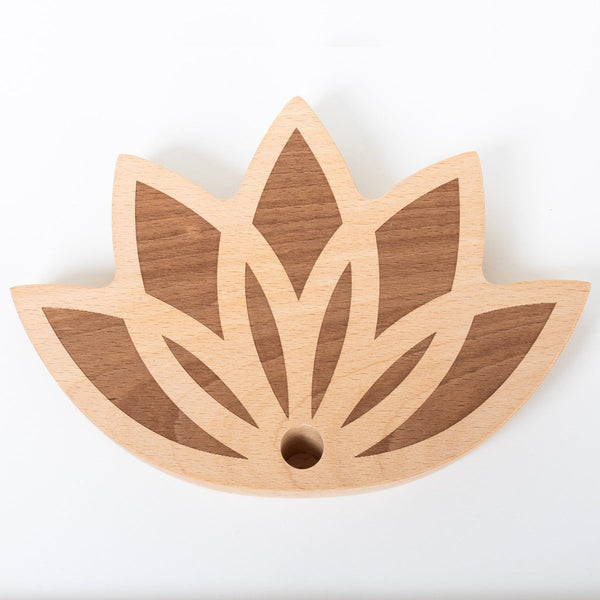 Klangspielständer Lotusblume Buche Boden