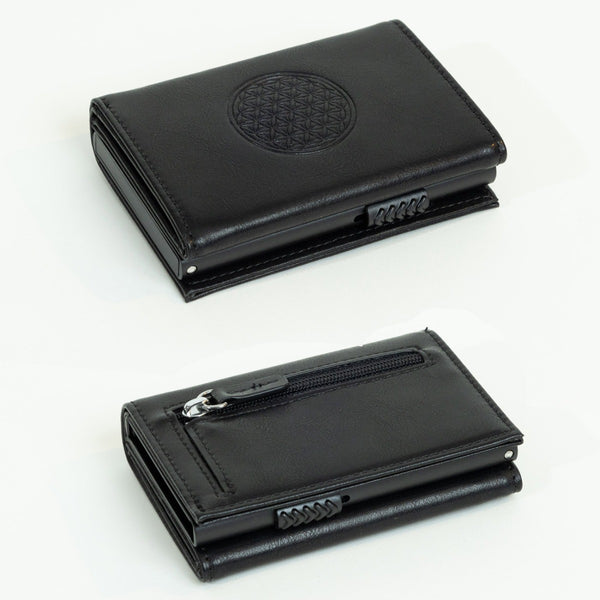 Gaiachimes wallet front and back view