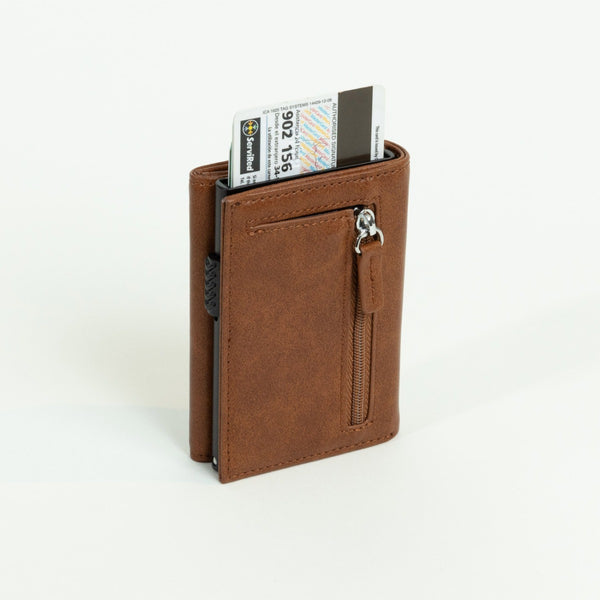 Gaiachimes Wallet coin compartment on back side