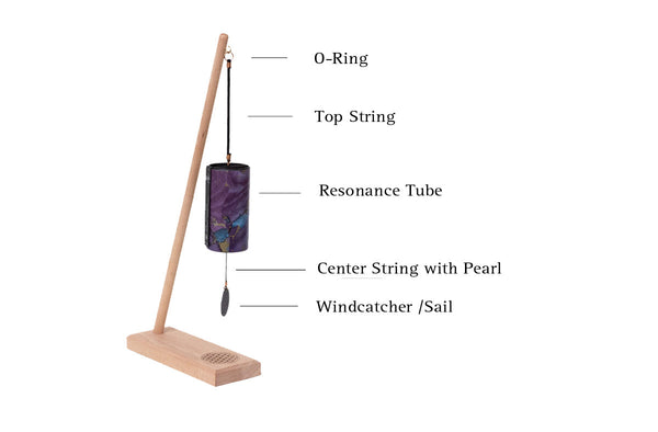 Size of Zaphir Chime with Measurements