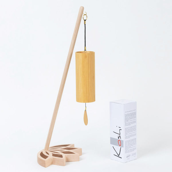 Lotus Flower Chime Stand + Koshi Ignis Fire