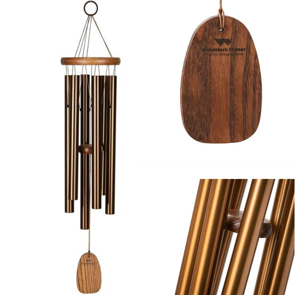 Amazing Grace® Chime - Medium, Bronze close up