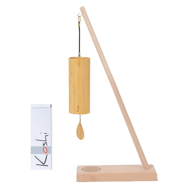 Koshi Chimes Ignis Fire + Stand Flower of Life
