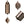 Woodstock Heroic Windbell -  Antique Copper Medium 60cm Overview