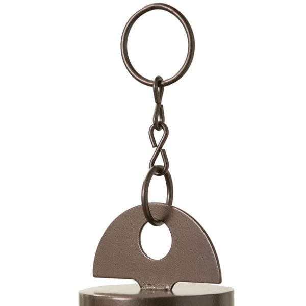 Heroic Windbell -  Antique Copper Hanger