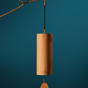 Koshi River chime, Earth Symphony collection, hanging by a river