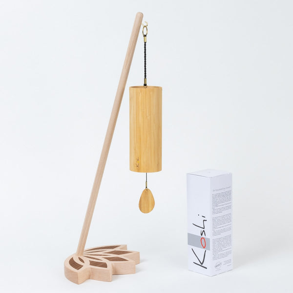 Koshi Klangspiel Aria mit Ständer Lotusblume