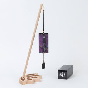 Zaphir Sufi Spätsommer Klangspiel mit Ständer Lotusblume