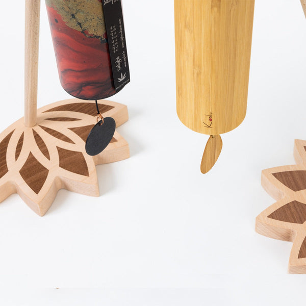 Klangspielständer Lotusblume Bodenplatte