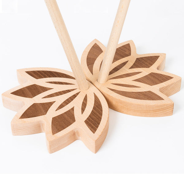 Klangspielständer Lotusblume Bodenplatte