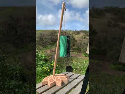 Zaphir Chime Crystalide Spring + Lotus Flower Stand – Gaiachimes UK