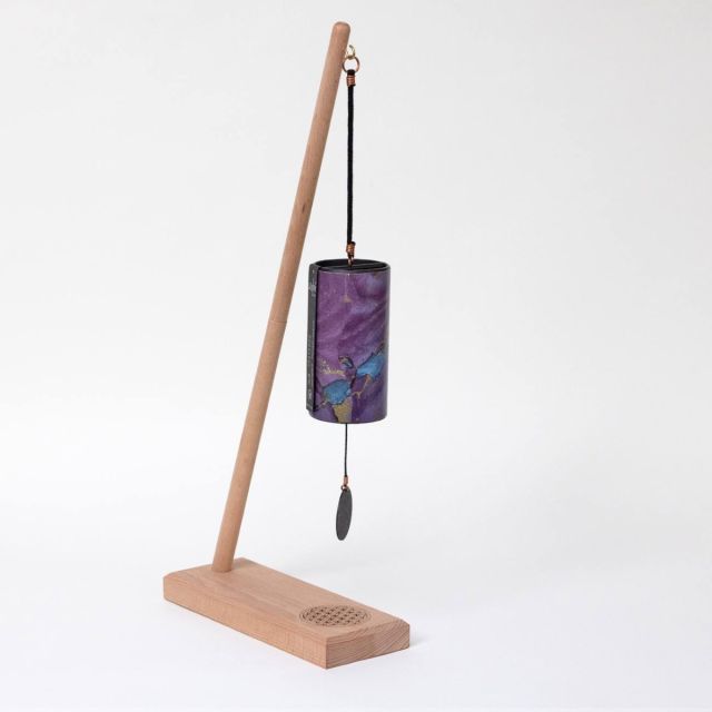 Gaiachimes Single Chime Stand Flower of Life with Zaphir Sufi Intermediary
